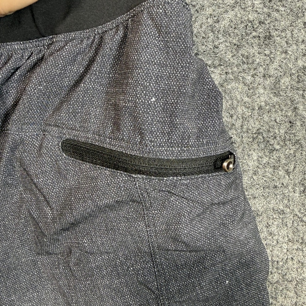 Lululemon Athletica Tech Per Compression Lined Shorts Mens L Gray Heathered 9" - Picture 6 of 11
